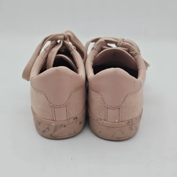 Treasure & Bond Women's Pink Coral Flecked Monroe Canvas Lace Up Sneaker Size 7 - Picture 9 of 12
